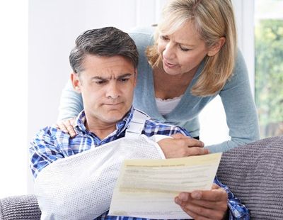 Personal Injury — Couple Reading Letter in Dayton, OH