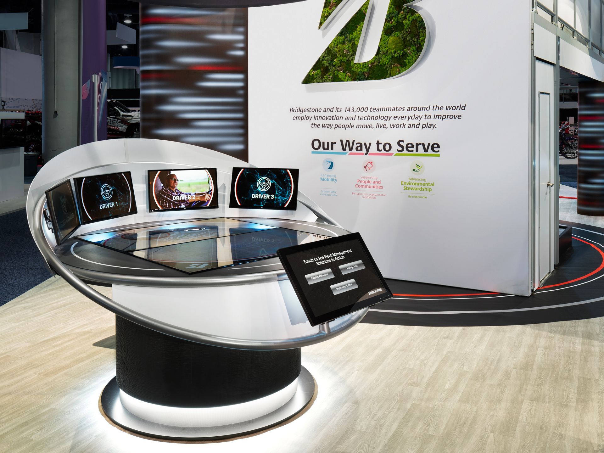 Bridgestone Exhibit at CES in Las Vegas