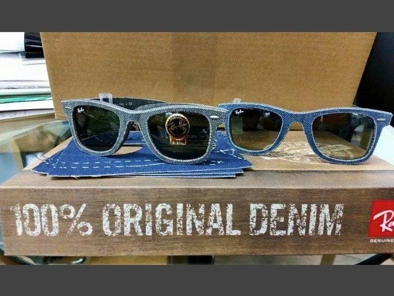 occhiali da sole denim