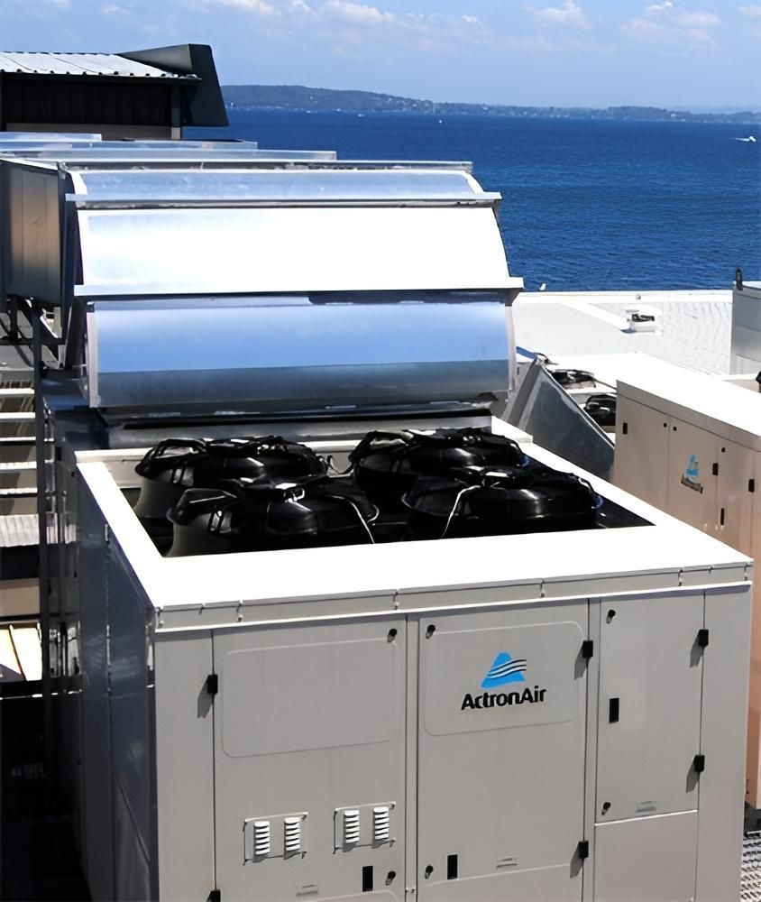 A Large White Box With the Word Autoair on It — AJM's Air Conditioning Centre in Lismore, NSW