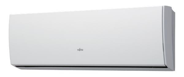 A White Air Conditioner is Hanging on a White Wall — AJM's Air Conditioning Centre in Lismore, NSW