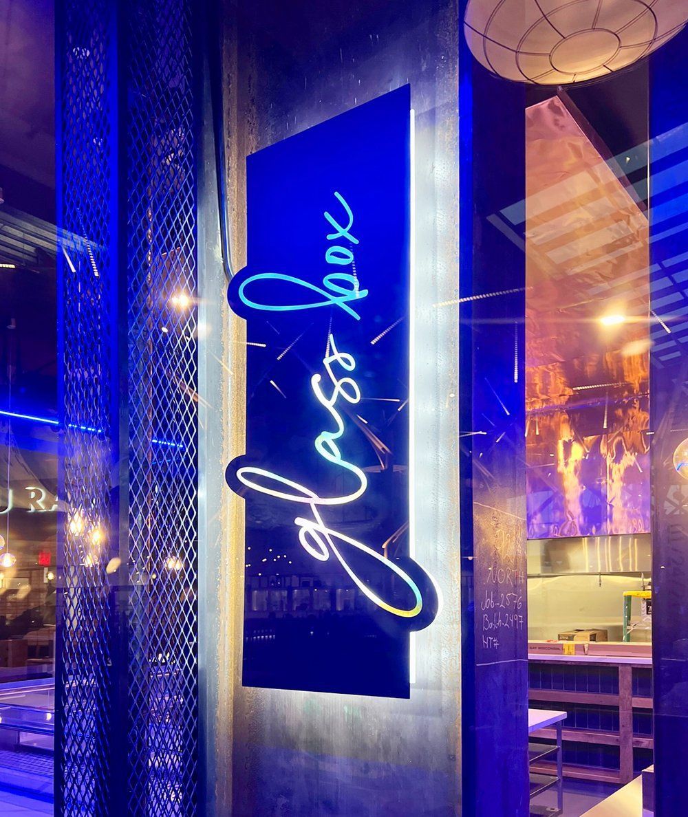 Blue neon 