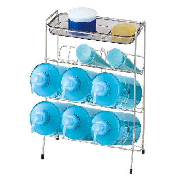 日本ASVEL四段式浴室置物架-寬版