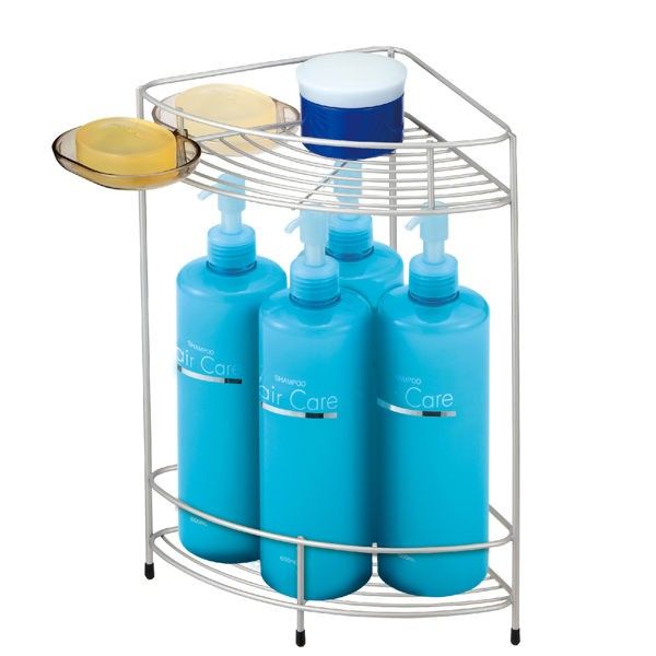 日本ASVEL浴室三角置物架