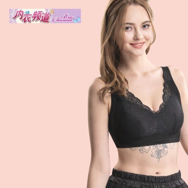 8007 立體蕾絲無鋼圈胸罩