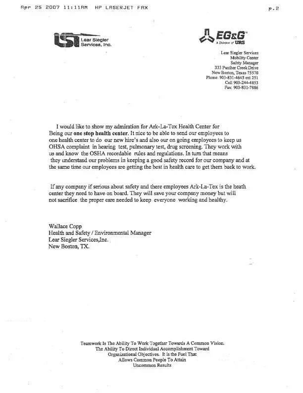 A letter with a lot of text on it is on a white background.