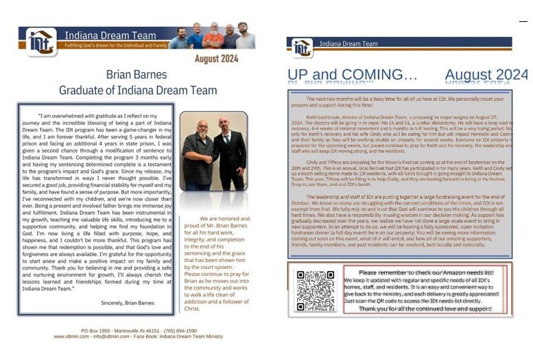 August 2024 Newsletter