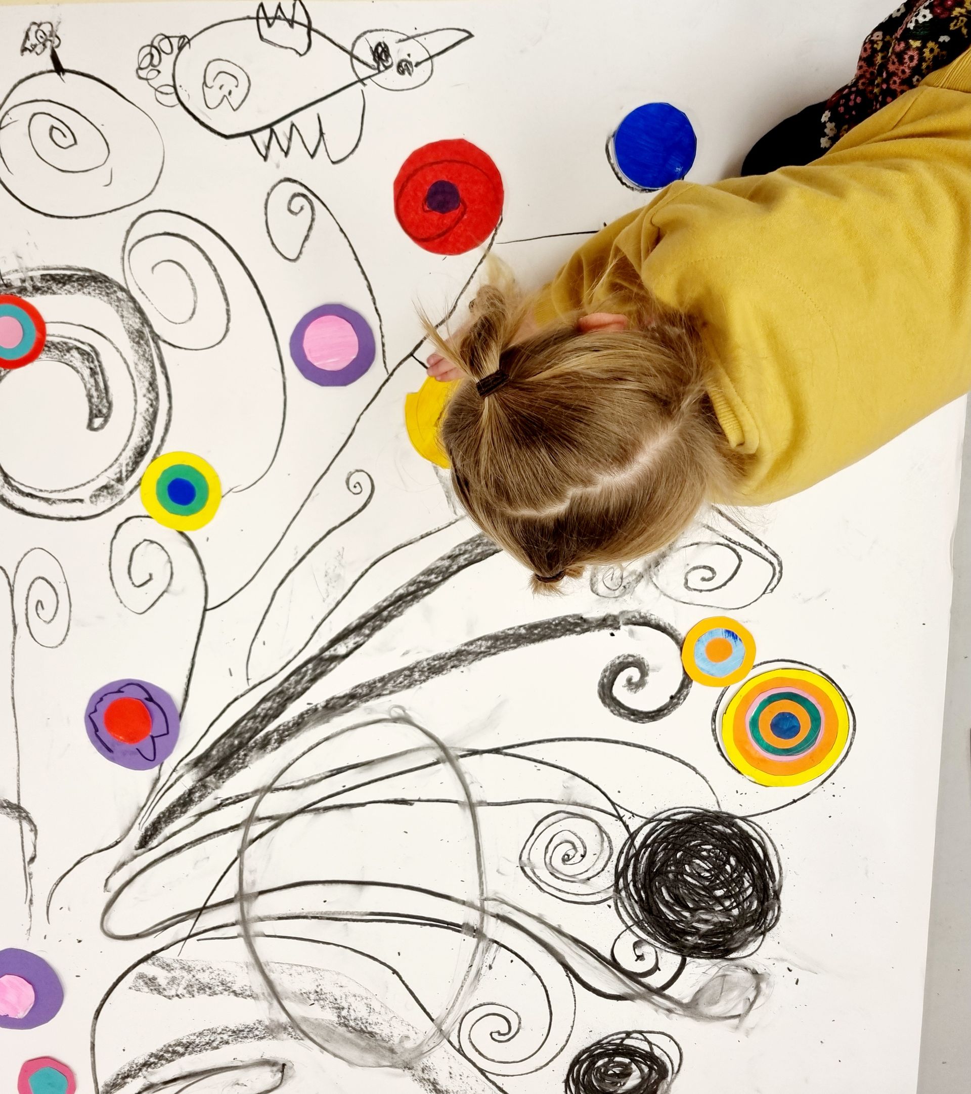 after school art sessions for primary school children at CAS Community in Andover