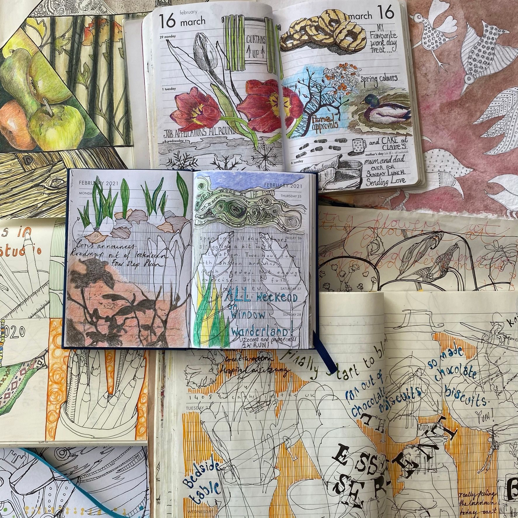 Jo Beal - Art Journaling