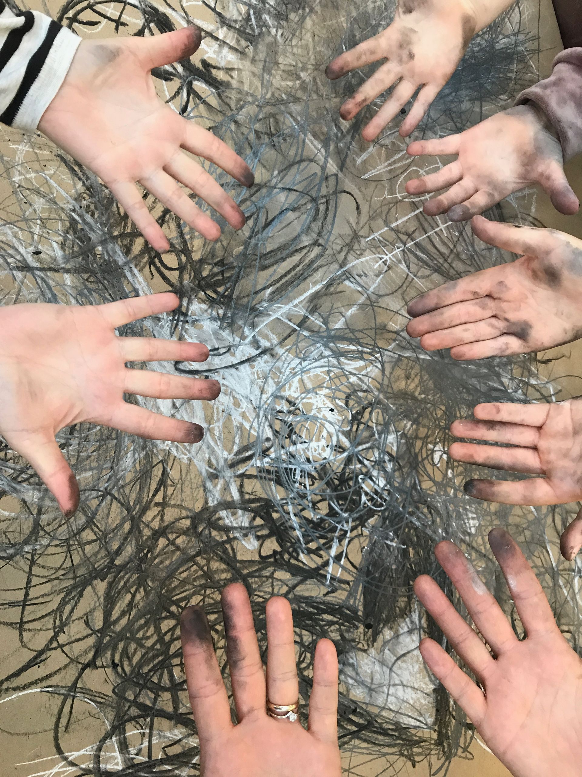 family art sessions at CAS Community in Andover