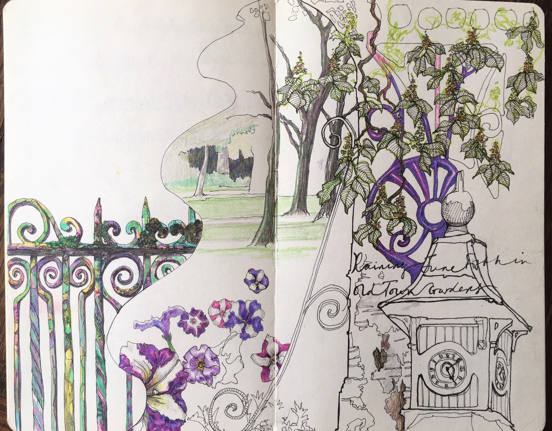 Jo Beal art journaling