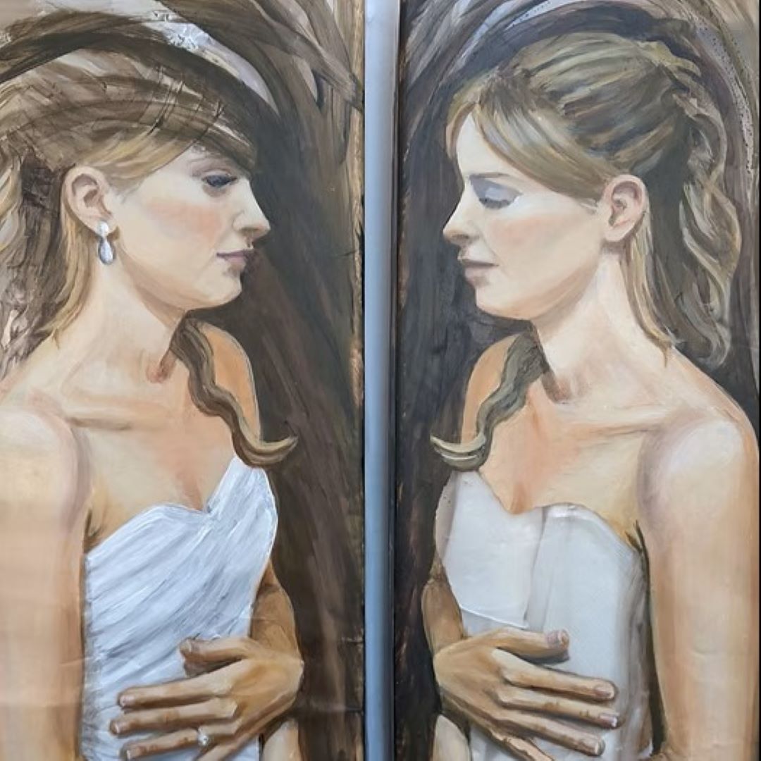 Sarah Jeffries - Double Bride close up