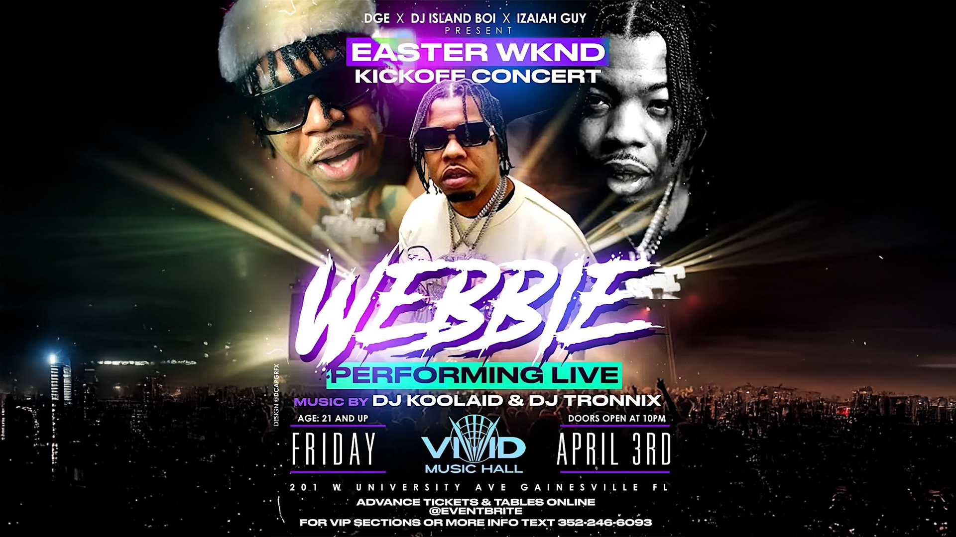 Wake & BAKE wiith less than jake returns to vivid this march for 2026!
fri-sat mar. 13-14, 2026
Doors 6pm
18+