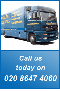 Removal services - Carshalton, Surrey - Fullers Removals Carshalton - service van
