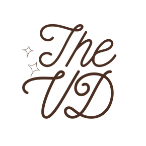 Brown cursive text 