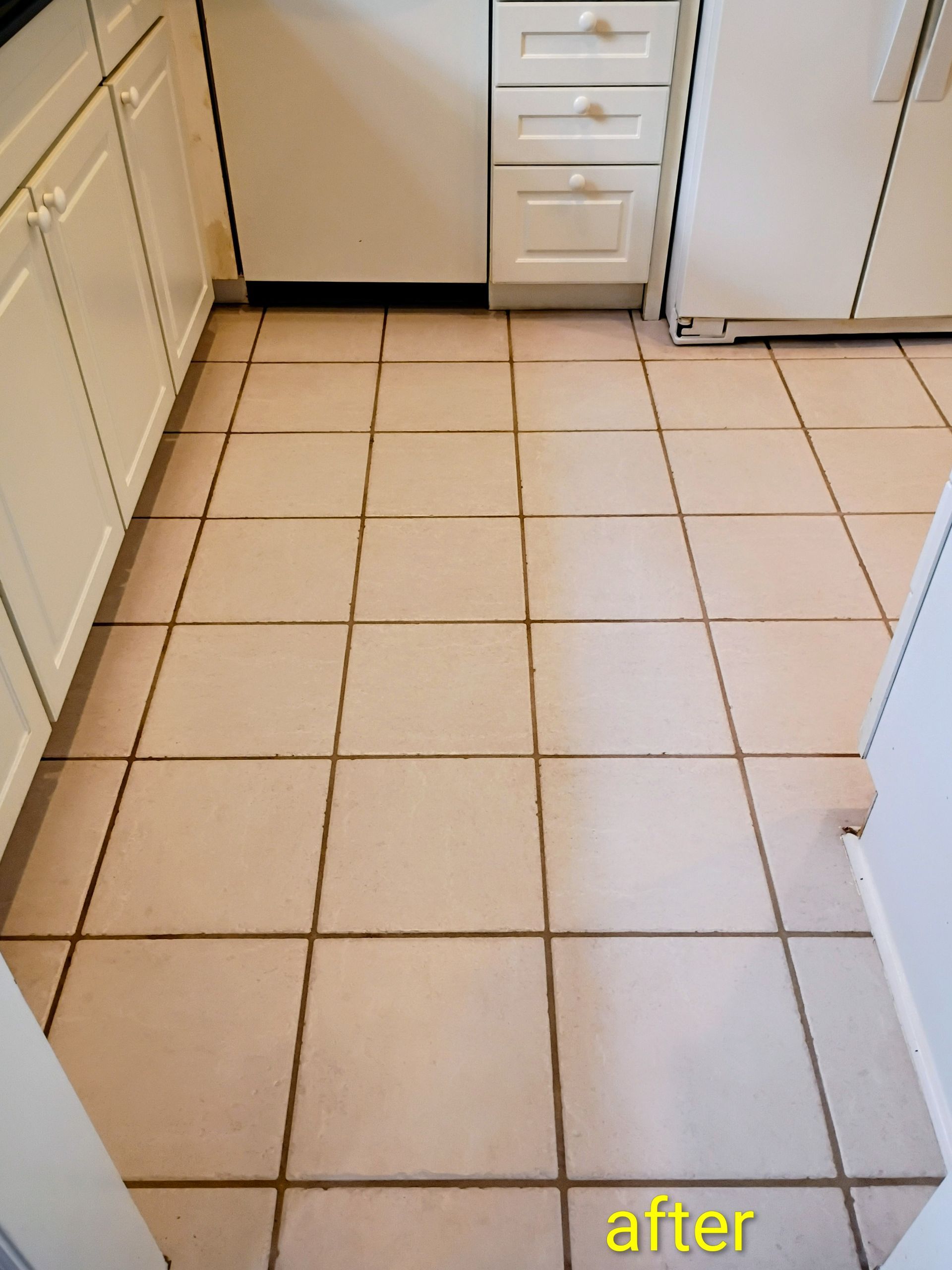 After - Carpet cleaning.