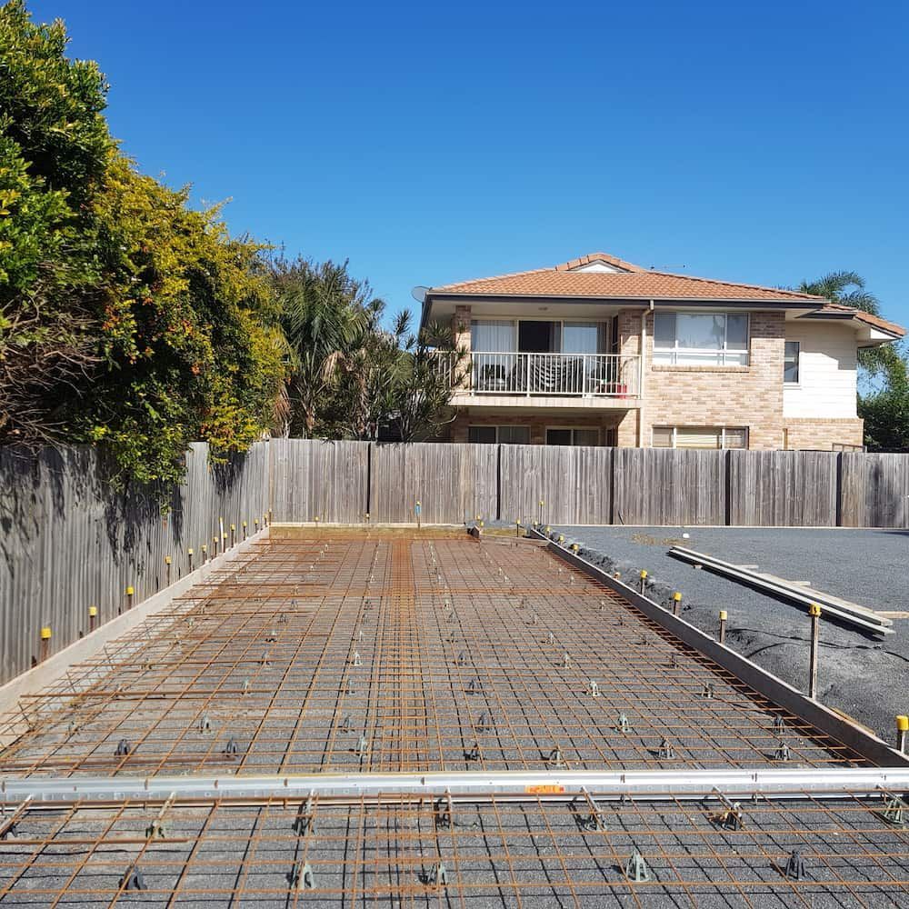 Reinforced Concrete Slab Prepared for Pouring — All Around Concreting in Lismore, NSW