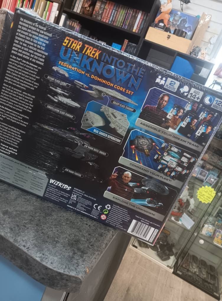 Box for Star Trek Into the Unknown Tabletop Game — Grim Gaming & Hobbies in Bundaberg Central, QLD