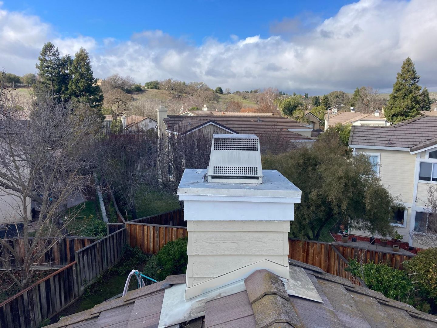 Repaired Chimney — Bay Area, CA — Mel's Roofing