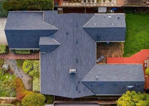 Top View of a House — Bay Area, CA — Mel's Roofing