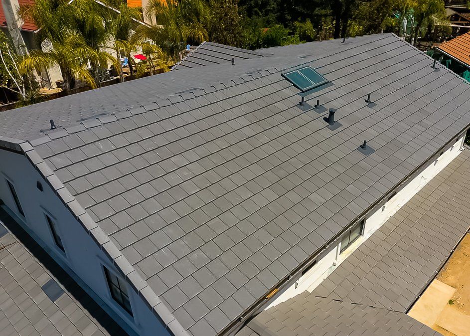 Gray Roof with Hatch — Bay Area, CA — Mel's Roofing