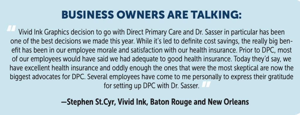 A quote from stephen st.cyr says business owners are talking