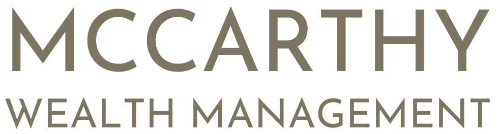 McCarthy Wealth Management logo in gray text.