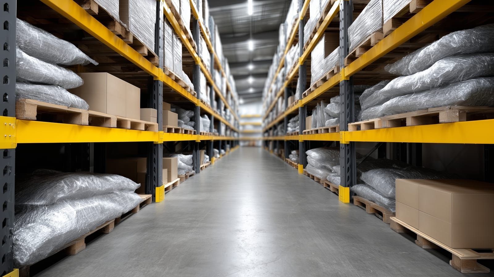 clean warehouse
