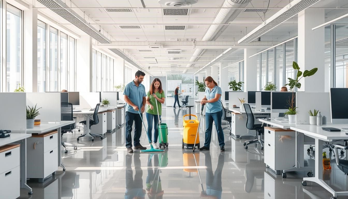 Why Janitorial Services Matter for Employee Health and Productivity