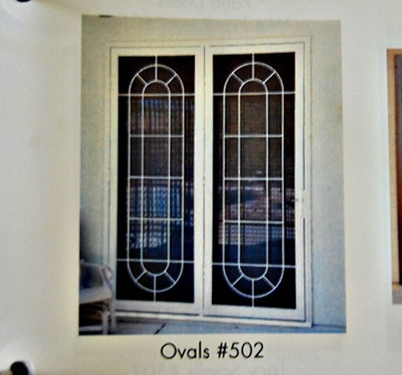 glass security french doors