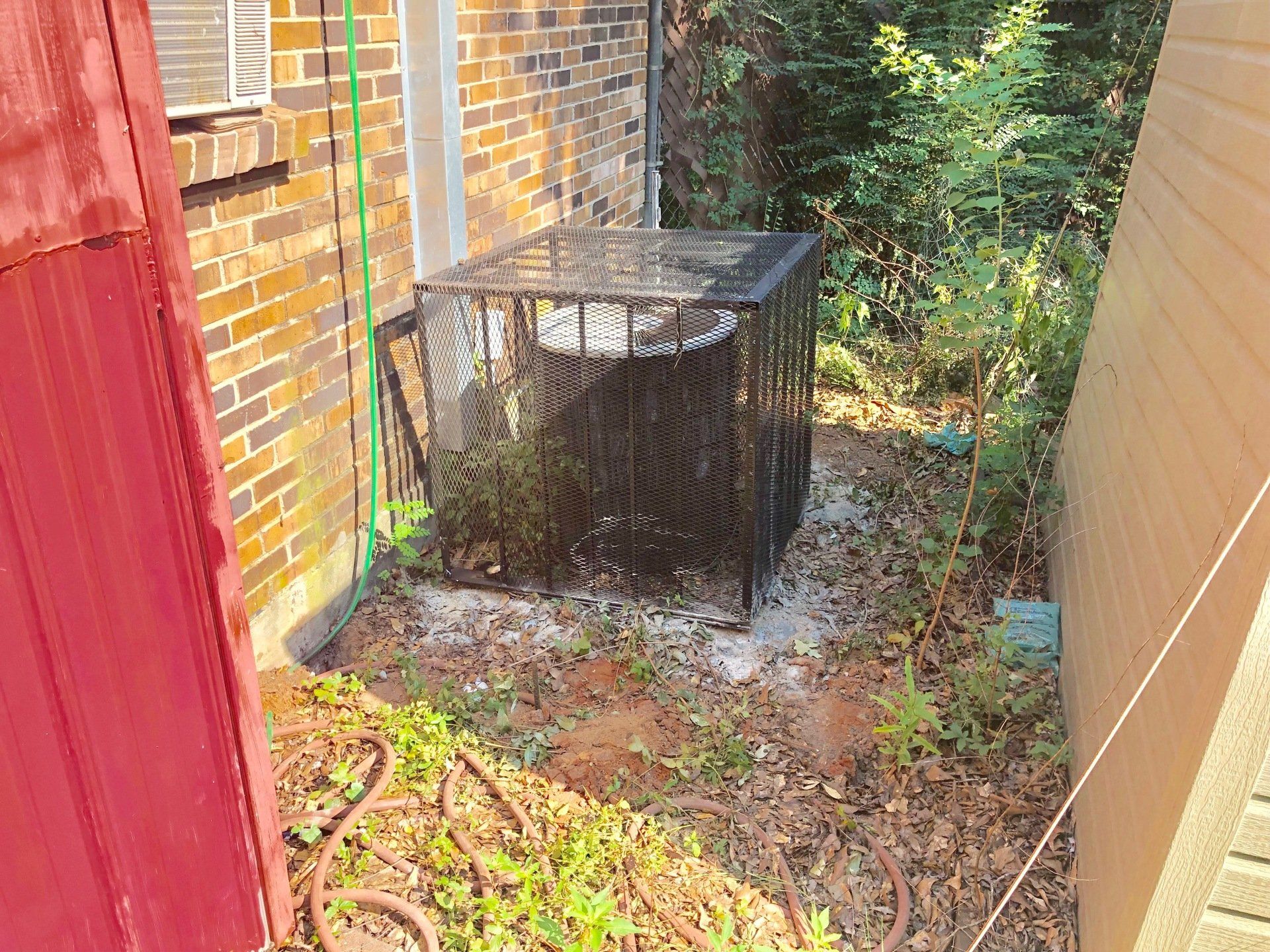 air conditioner security cage