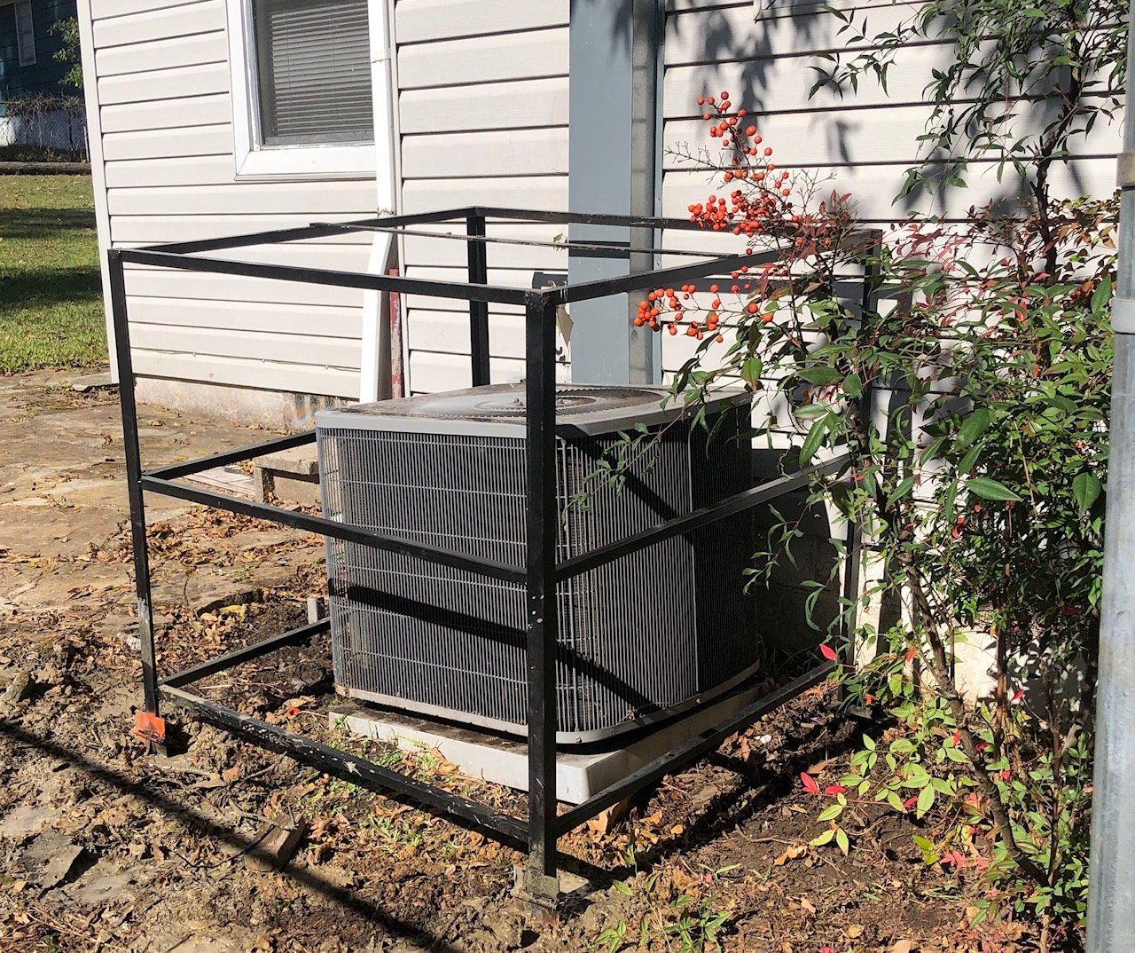 air conditioner security cage