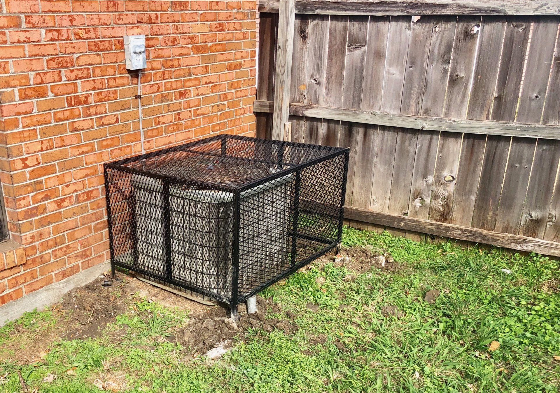 air conditioner security cage
