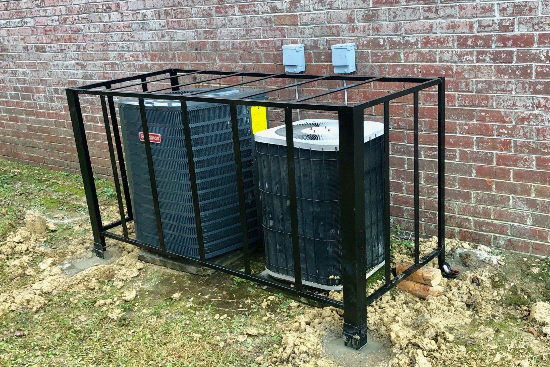 air conditioner security cage