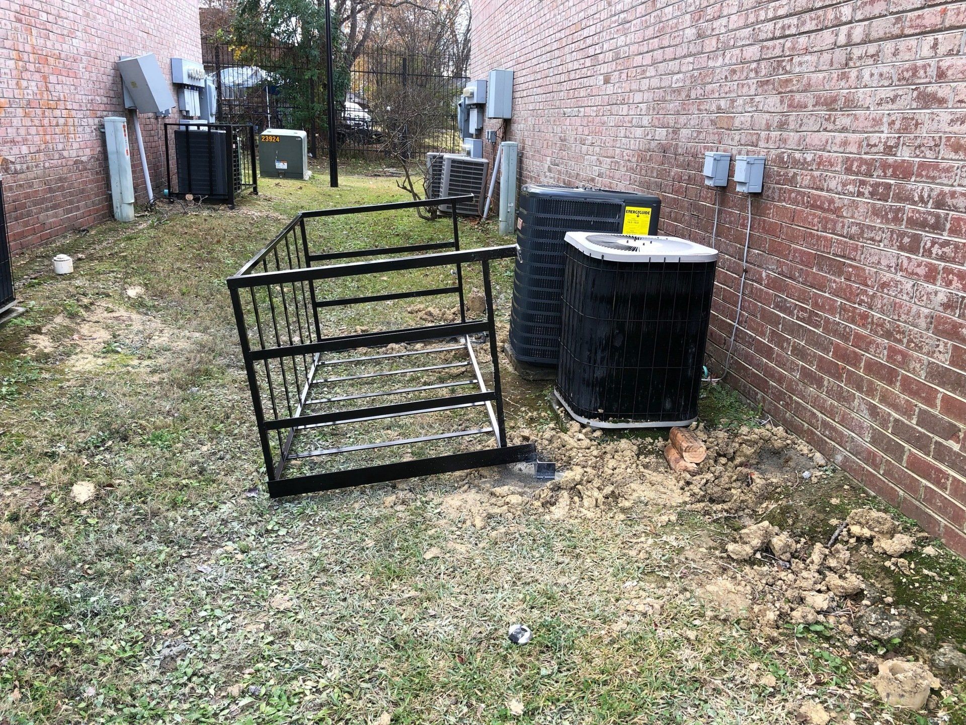 air conditioner security cage