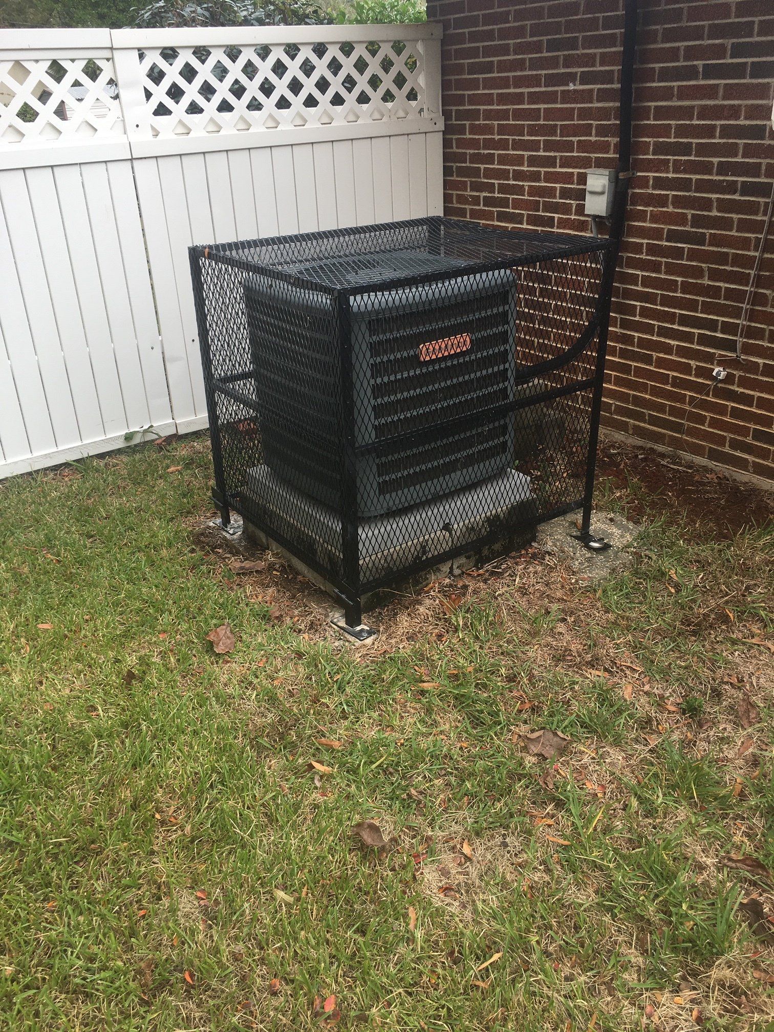 air conditioner security cage