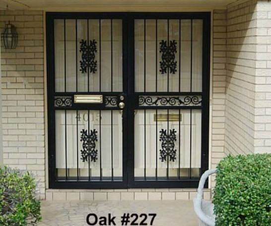 Patio Security Doors | Midstate Burglar Bars & Ironworks, Inc ...