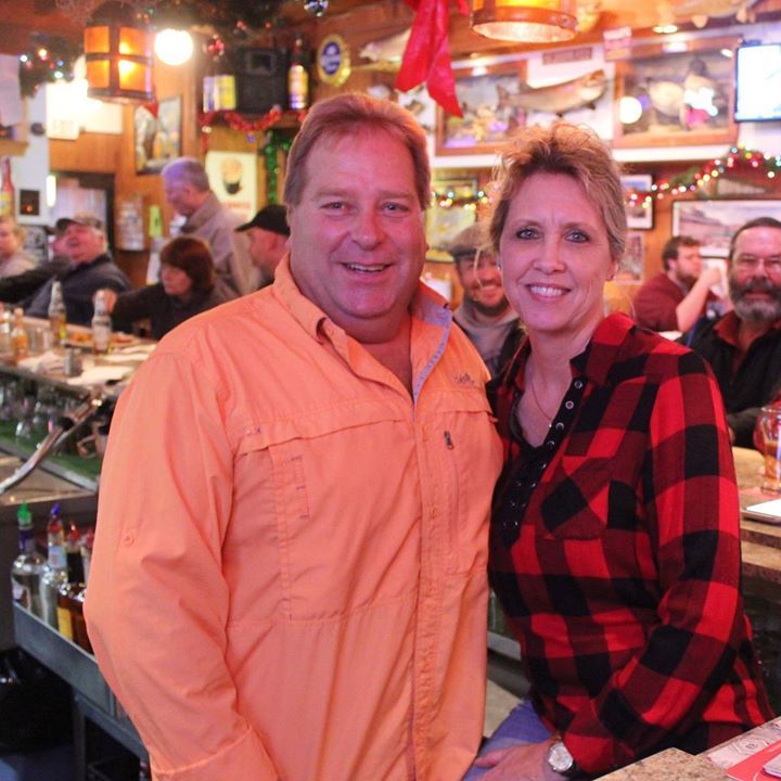 Anglers Bar and Restaurant in Hayward, WI Pat and Billie Jo Sabin