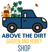 Above the Dirt Garden & Honey Shop Logo