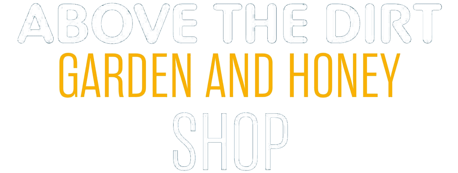 Above the Dirt Garden & Honey Shop Logo