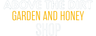 Above the Dirt Garden & Honey Shop Logo