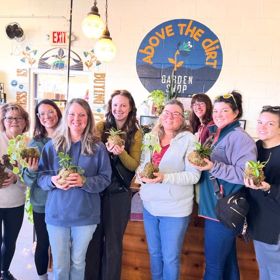 Above the Dirt Garden & Honey Shop Classes