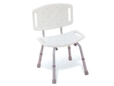 una sedia di color bianco