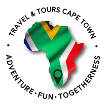 A logo for travel & tours cape town adventure fun togetherness