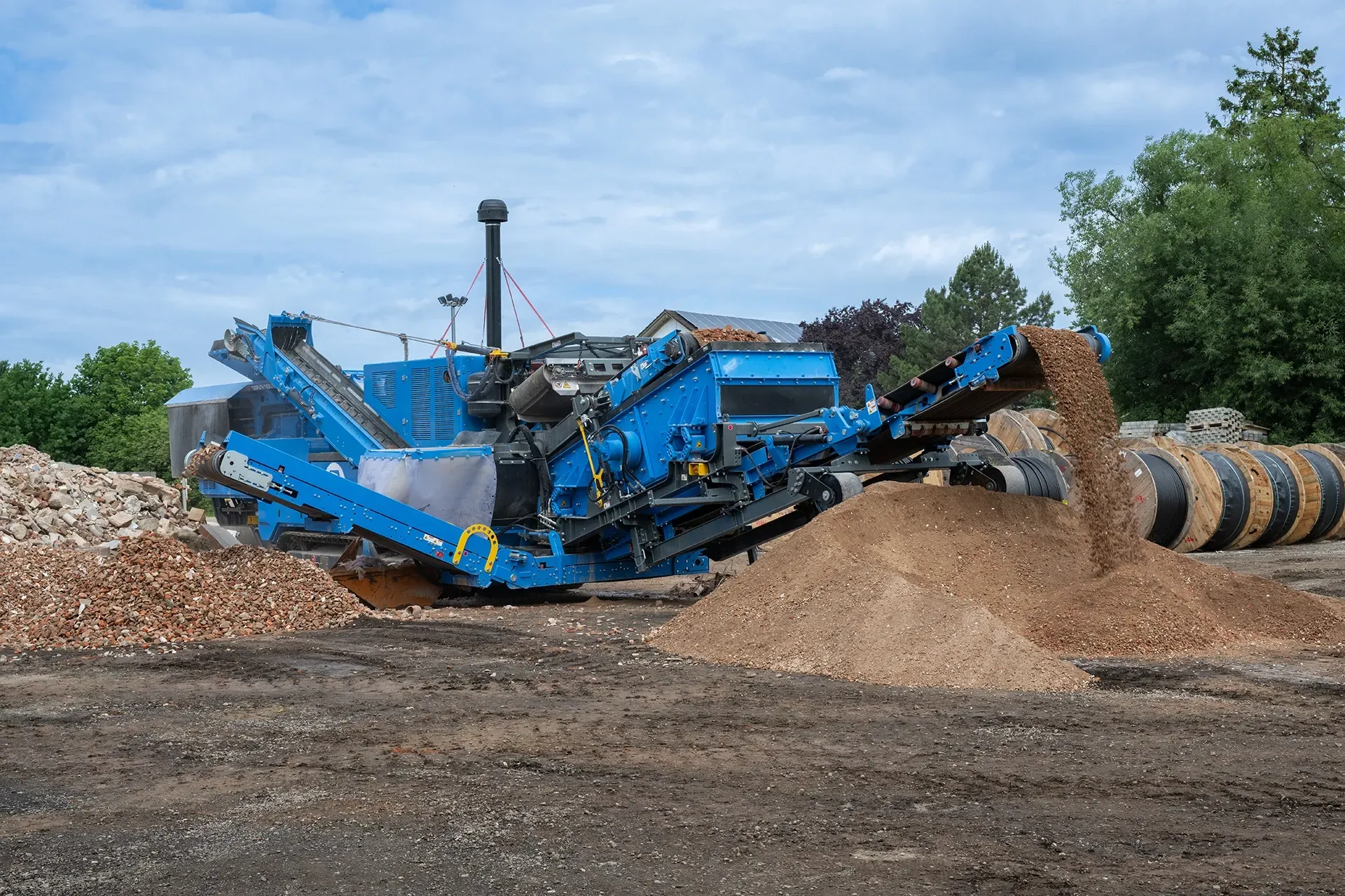 GIPO Prallbrecher GIGA – Neue Generation mobiler Brechanlagen