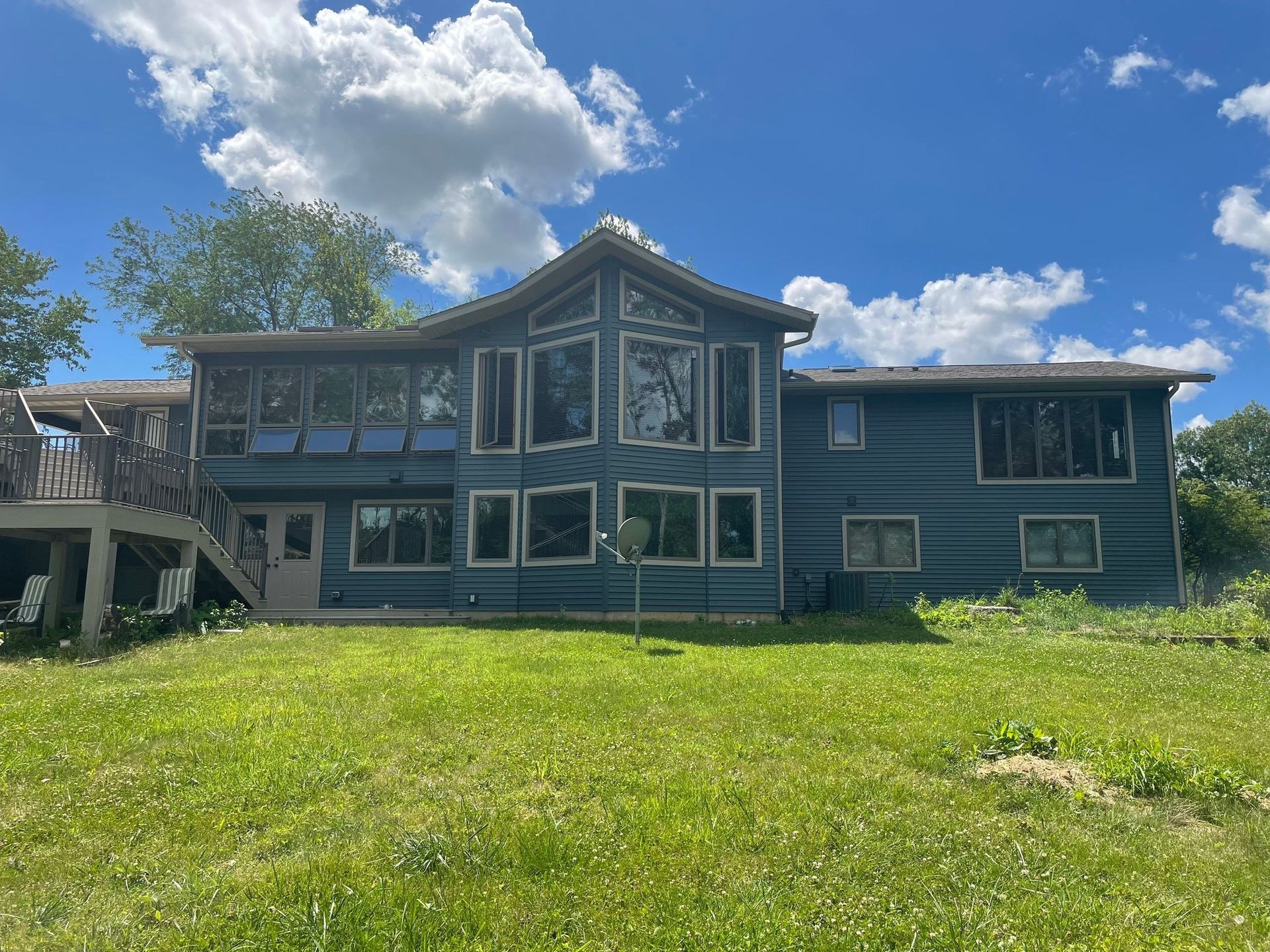 Newly Installed Siding — Tipton, IA — Meeks Construction Inc.