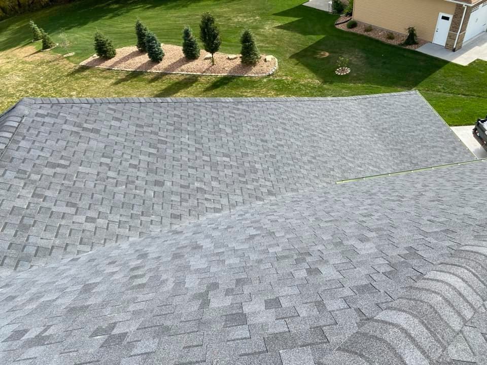 Gray Roof — Tipton, IA — Meeks Construction Inc.