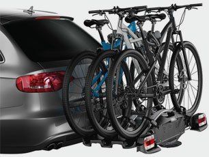 Bike rack and carriers