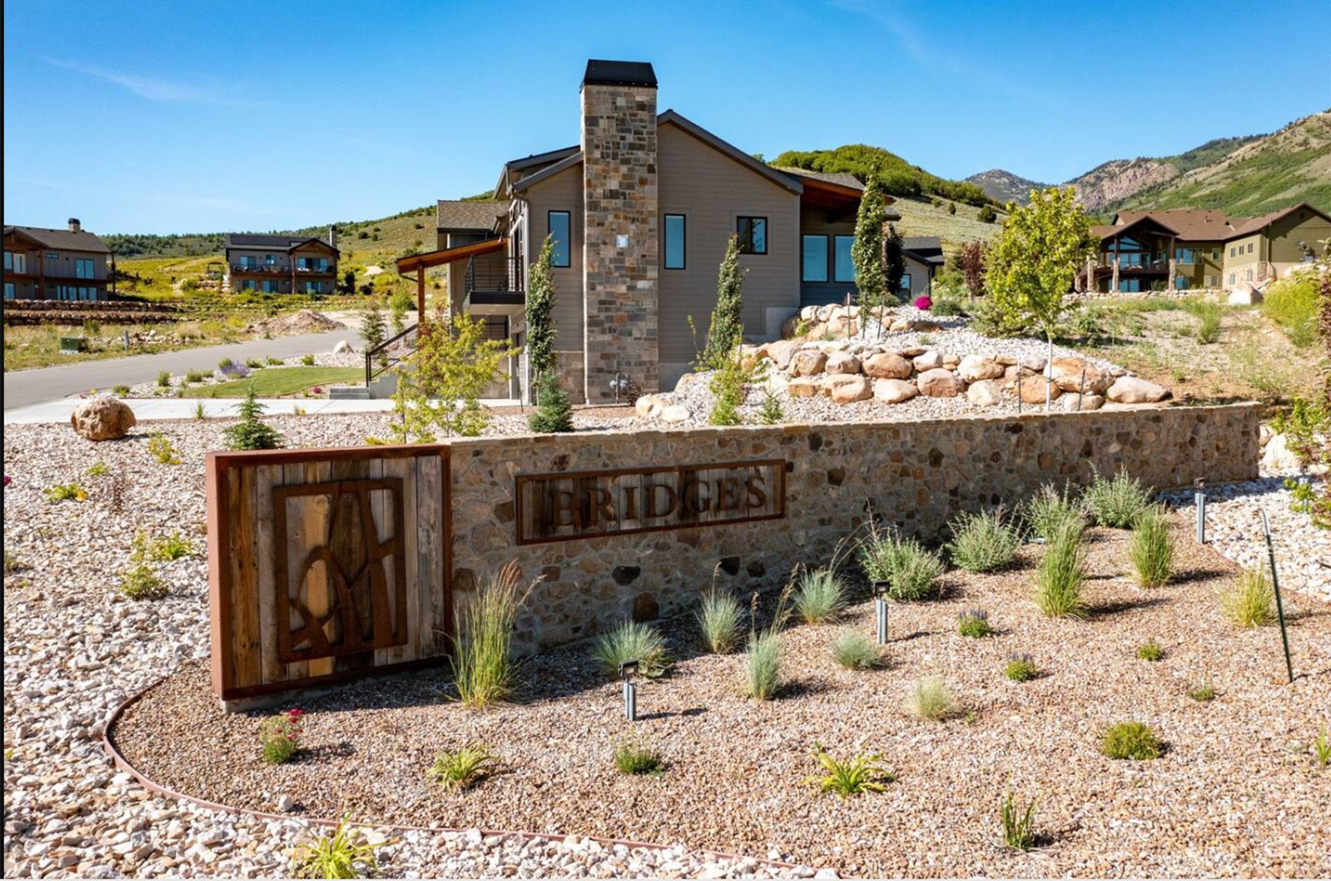 Entrance to Bridges Development at Wolf Creek Resort