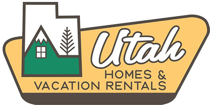 Logo for Utah homes and vacation rentals.
